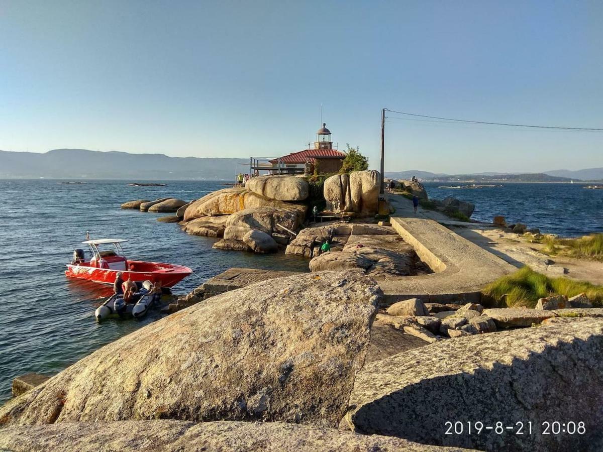 Apartament Piso Illa De Arousa, Rison Zewnętrze zdjęcie
